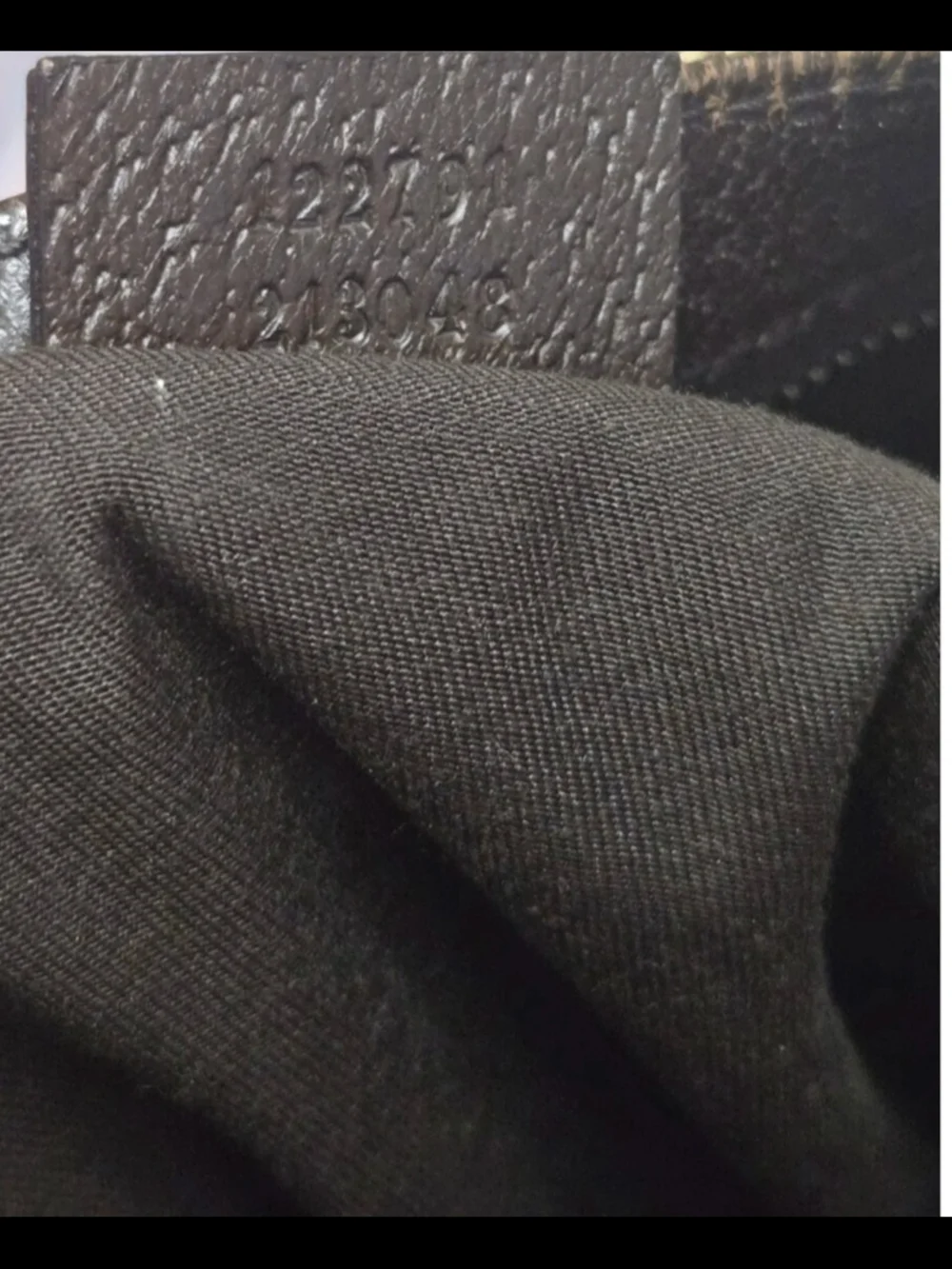 Gucci Beige GG Supreme Messenger Bag with Brown Trim
